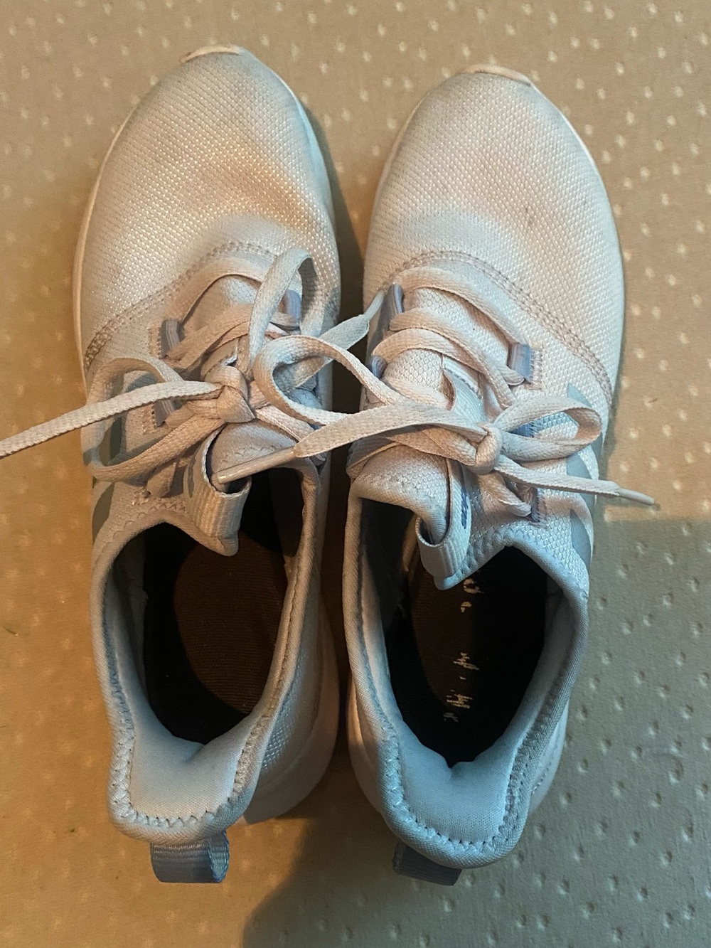Women’s White Athletic Sneakers - Lightweight Everyday Shoes